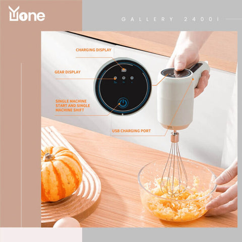 YuOne Gallery 2400i Egg Beater Powered 0.3A, 5V