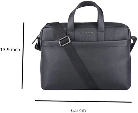 asgard 14 slim brlefcase- black