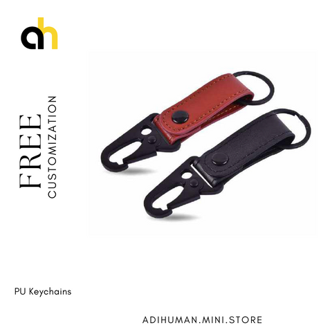 PU Leather Keychain