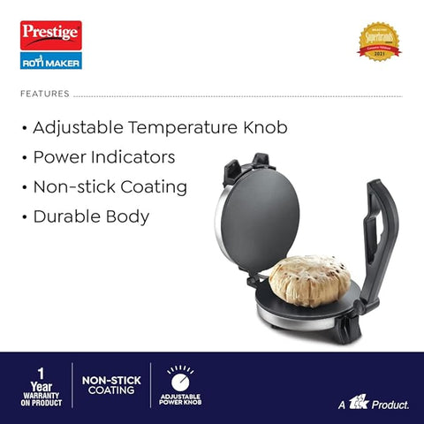 Prestige PRM 3.0 900-Watt Roti Maker