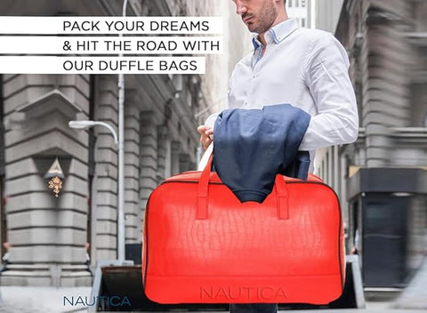 Nautica Duffle Bag Checks