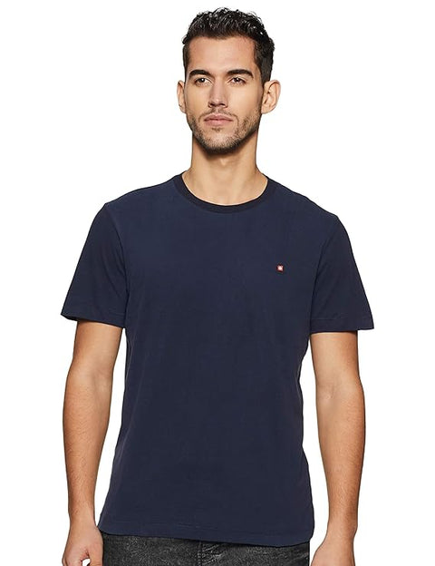 swiss military Mens Round Neck T-shirt