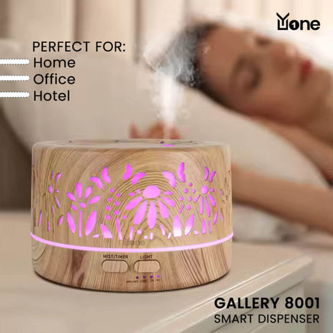 YuOne Gallery 8001 Ultrasonic Aroma Diffuser 500mL