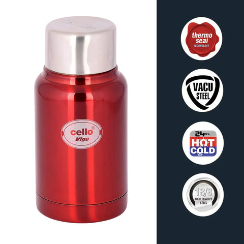 Cello Vigo Stainless Steel Vacusteel Water Bottle