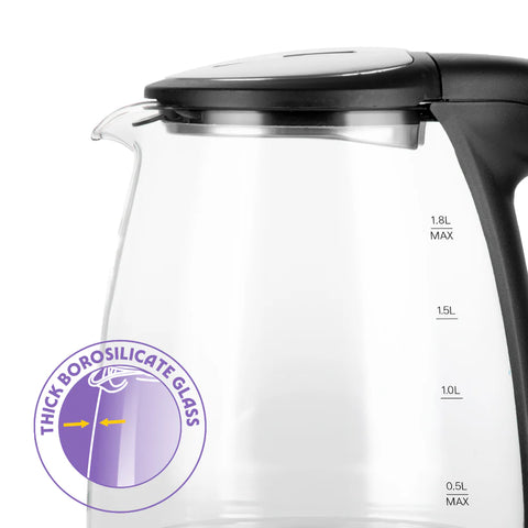 Crystal Electric Glass Kettle