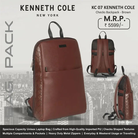 KC 07 Checks Backpack