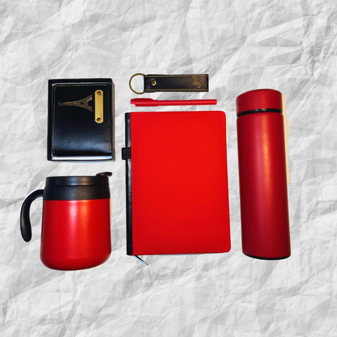 Curated Corporate Gift Boxes | Red and Classy Theme