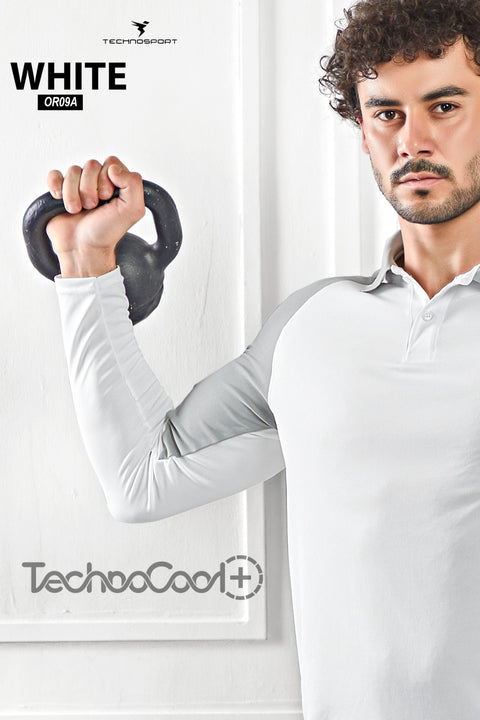 Technosport - Customized T-shirt Collared Neck Full Sleeve