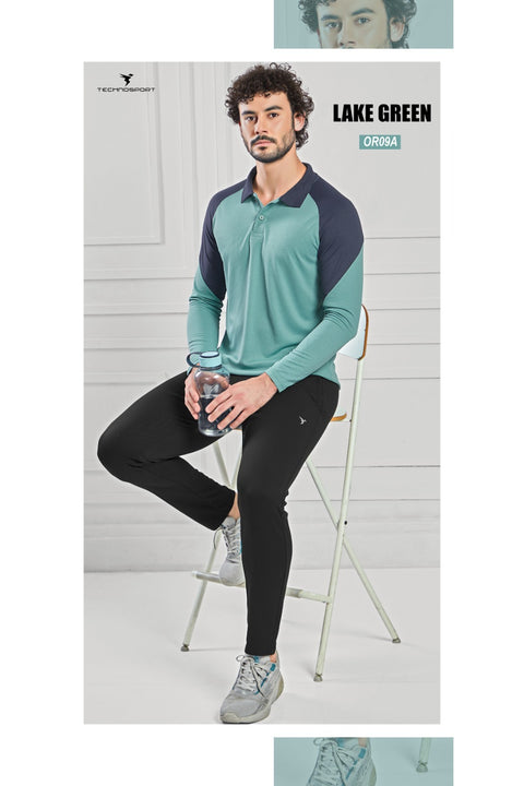 Technosport - Customized T-shirt Collared Neck Full Sleeve