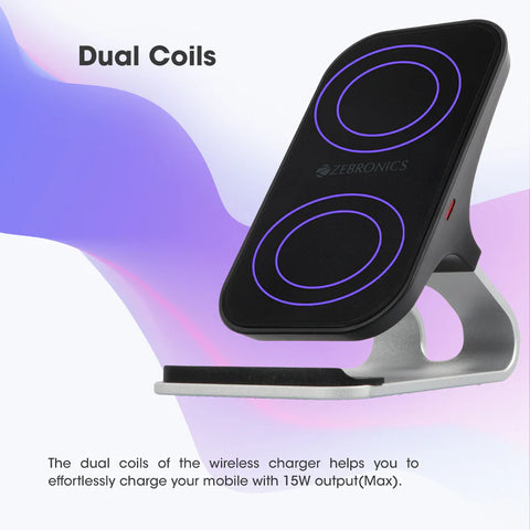 Zebronics ZEB-WCS1500S ZEBRONICS WIRELESS CHARGER