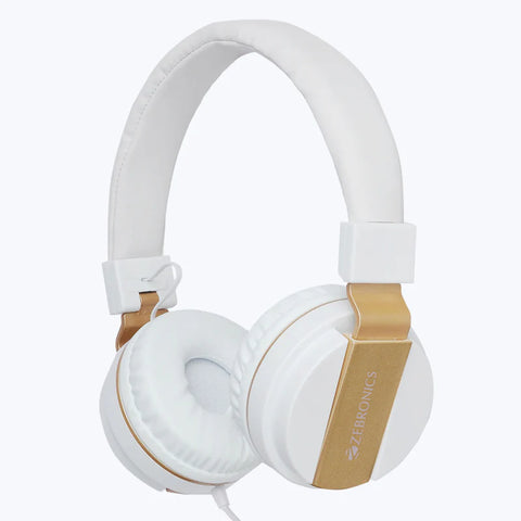 Zebronics H- ZEBRONICS HEADPHONE WITH MIC (STORM)