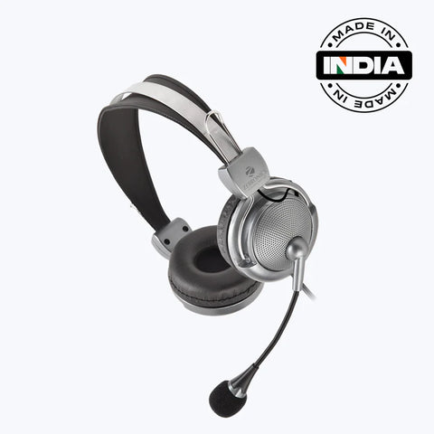 Zebronics H- ZEBRONICS USB HEADPHONE WITH MIC (SUPREME)