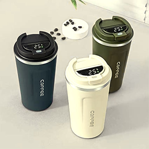 Temperature Display Travel Mug