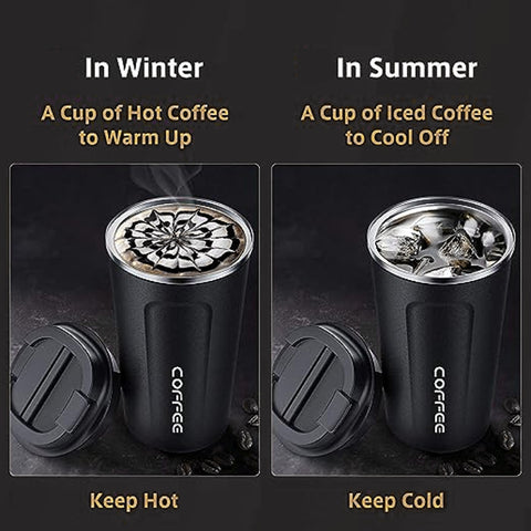 Temperature Display Travel Mug
