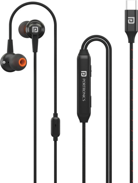 EAR 100 TYPE C INTERFACE EARPHONE WITH KARAOKE MIC