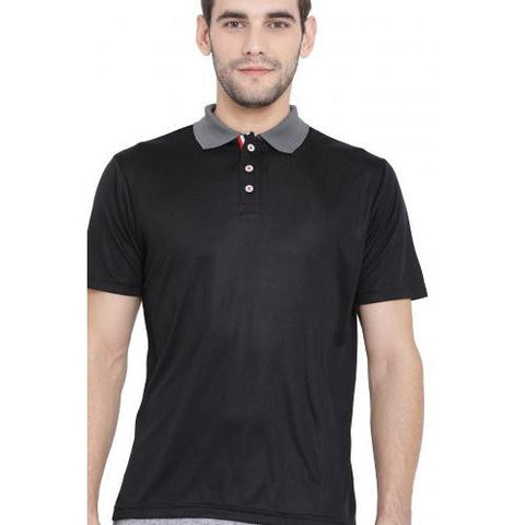 swiss military Mens Dry-Fit Collar T-shirt