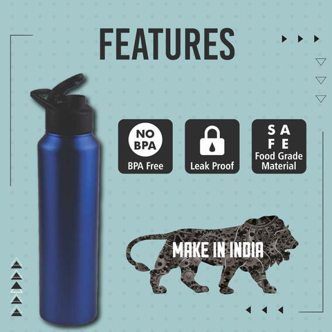 Omega - Stainless Steel Sports Bottles - adihuman