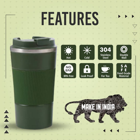 TMBLR - Travel Mug with Silicon Grip - adihuman