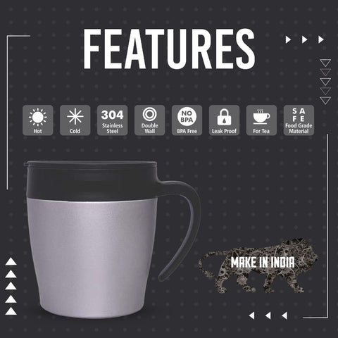 Tork - Stainless Steel Travel Mug - adihuman