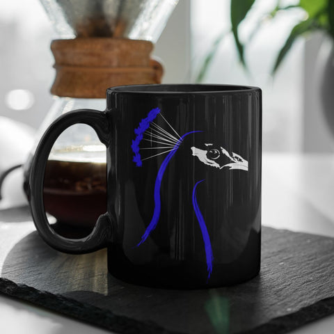 Customizable Black Coffee Mugs - adihuman