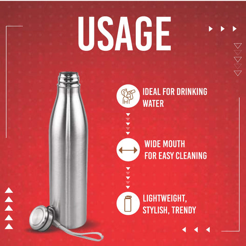 Magnum - Stainless Steel Bottle 1 L - adihuman