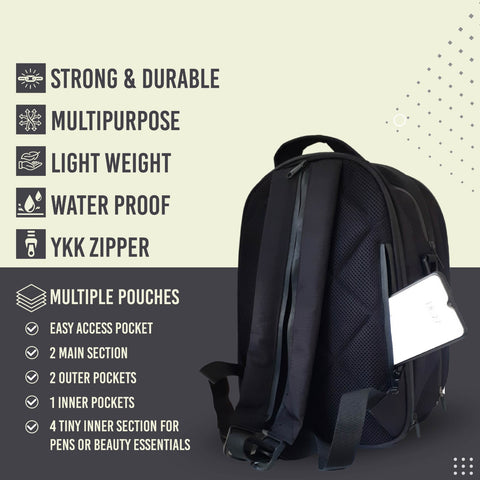 PACKEAZY Oxford Fabric- Most Useful and Stylish Day Bag - adihuman