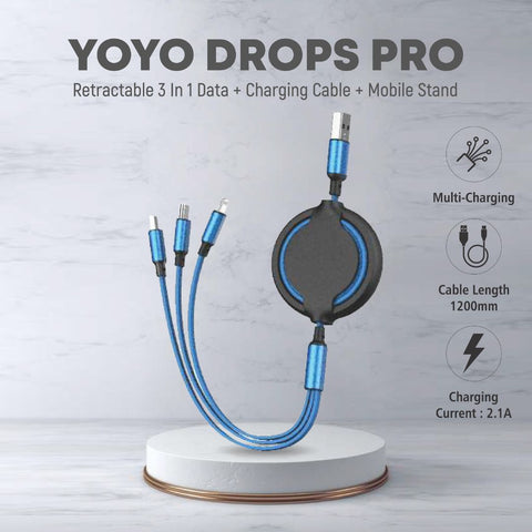 YOYO Drops Pro - Extendable Charger cum Mobile Stand