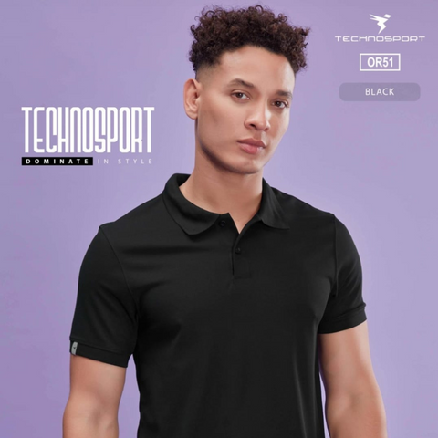 Technosport - Customized Collared Half Sleeve Tshirt