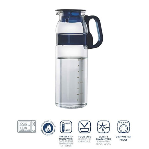 Borosil Marina Jug with Plastic Handle