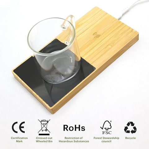 Willow Cup Warmer With Wireless Charger