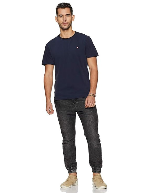 swiss military Mens Round Neck T-shirt