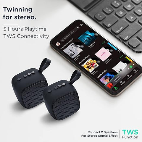 pebble comet wireless tws speaker