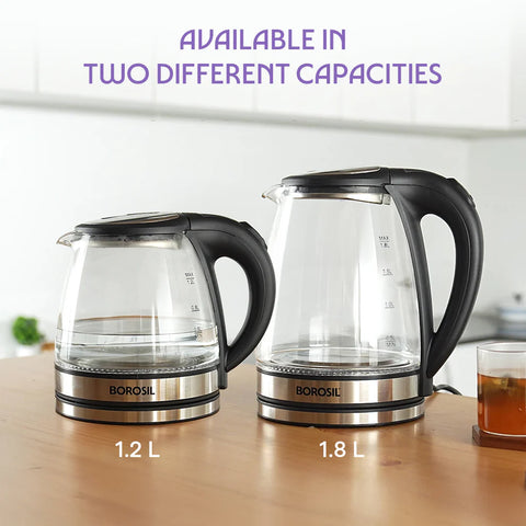 Crystal Electric Glass Kettle