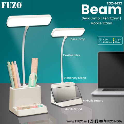 Beam  Desk Lamp | Pen Stand | Mobile Stand