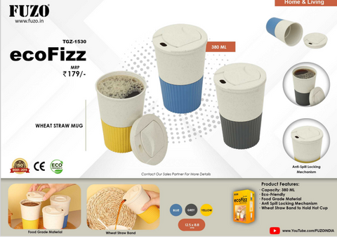 ecoFizz - Wheat Straw Mug