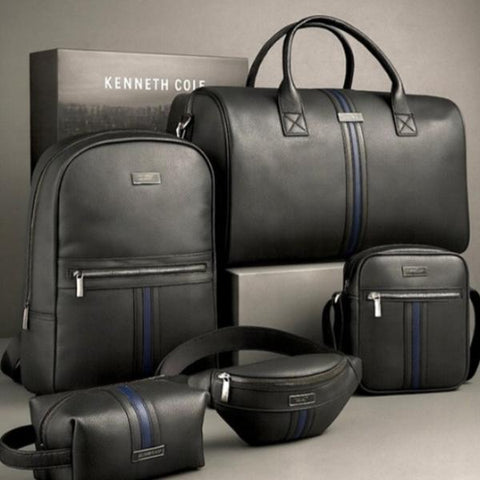 Kenneth Cole Stripe Bags Combo