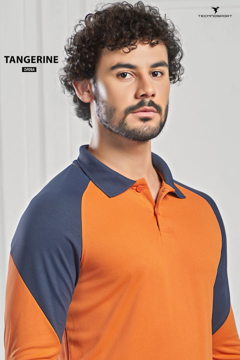 Technosport - Customized T-shirt Collared Neck Full Sleeve