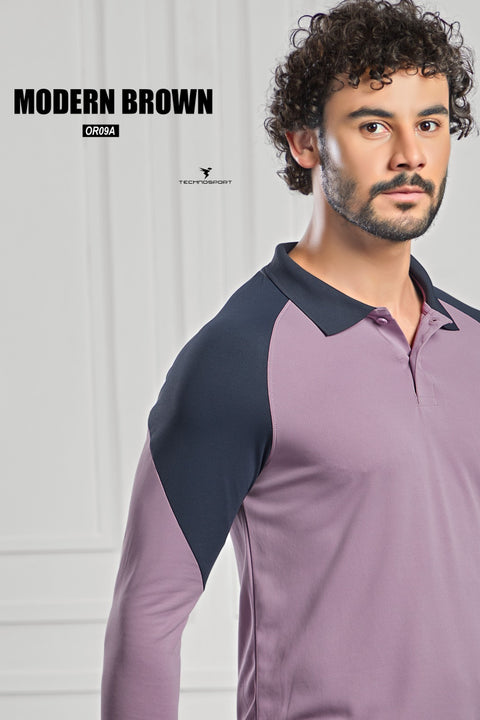 Technosport - Customized T-shirt Collared Neck Full Sleeve