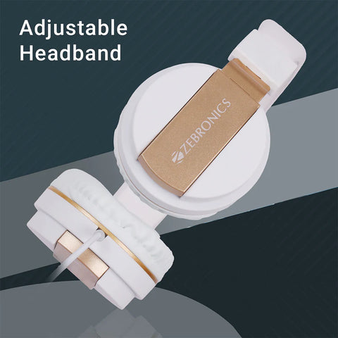 Zebronics H- ZEBRONICS HEADPHONE WITH MIC (STORM)