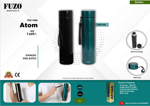 Atom  Stainless Steel Bottle