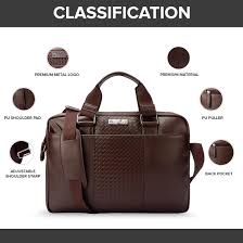 KC 15 Flap Laptop Bag - Brown