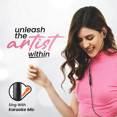 EAR 100 TYPE C INTERFACE EARPHONE WITH KARAOKE MIC