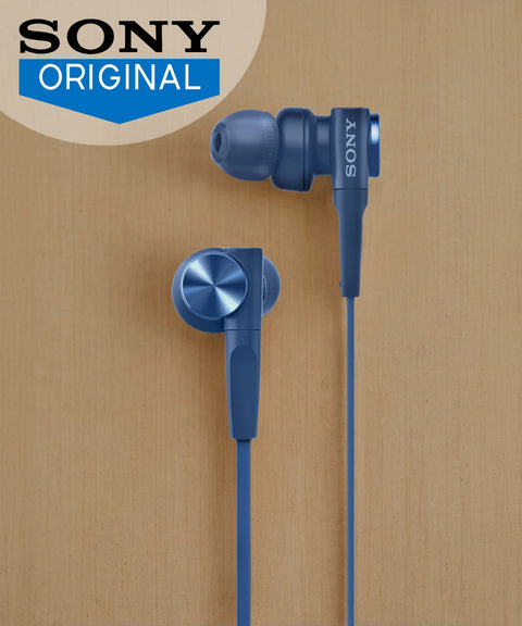 Sony MDR-XB55AP Wired Extra Bass Earbud Headphones/Headset with Mic for phone Call