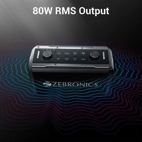 Zebronics SPK-ZEBRONICS PORTABLE BLUETOOTH SPEAKER (MUSIC BOMB)