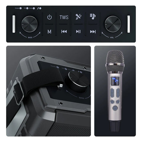 Zebronics SPK-ZEBRONICS PORTABLE BLUETOOTH SPEAKER (MUSIC BOMB)