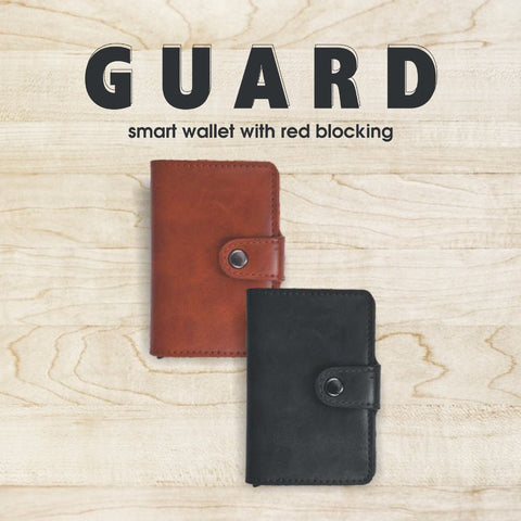 Guard - Smart Wallet With RFID Blocking - adihuman